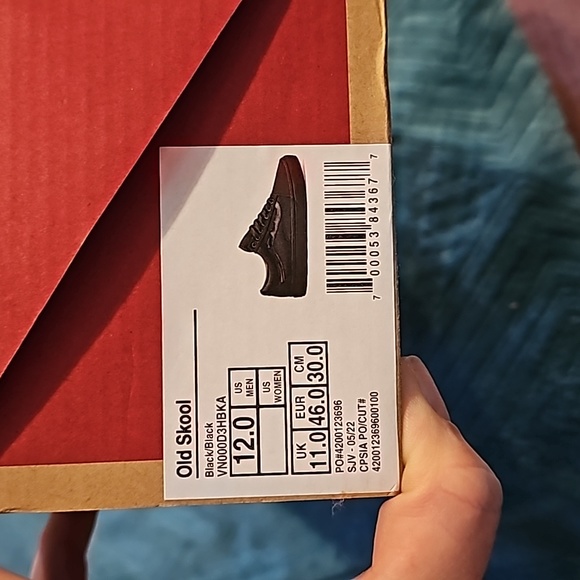 Black Old Skool Vans - Picture 5 of 5